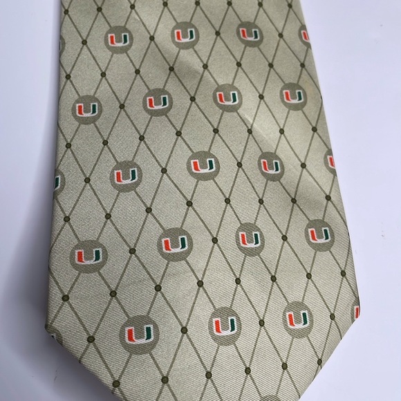 University of Miami Necktie Limited Addition Alumni Necktie - Picture 3 of 10